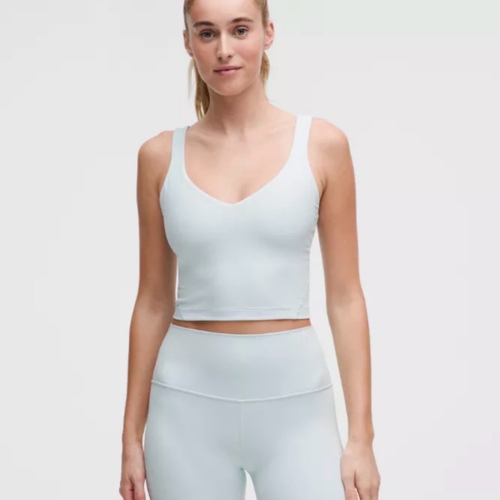 Lululemon Athletica Light Blue Tank Top